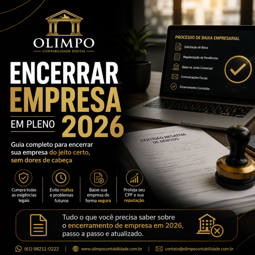 Encerrar empresa em pleno 2026