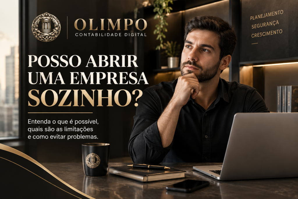 Afinal, Posso abrir uma empresa sozinho?